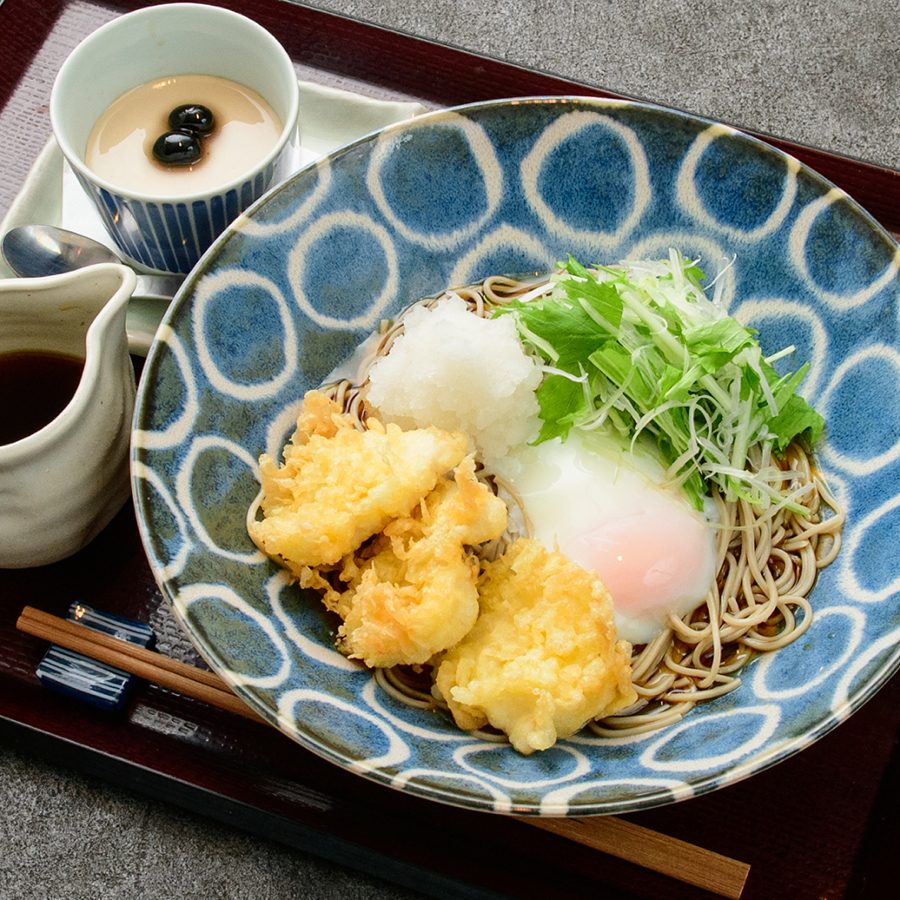 ランチの蕎麦